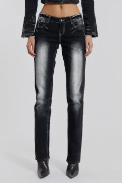 Jaded London *24/7 Low Rise Denim Jeans