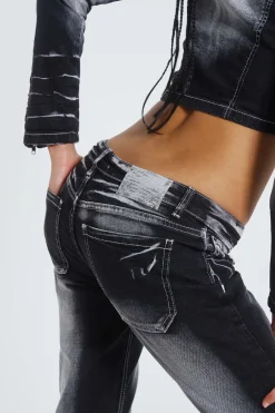Jaded London *24/7 Low Rise Denim Jeans