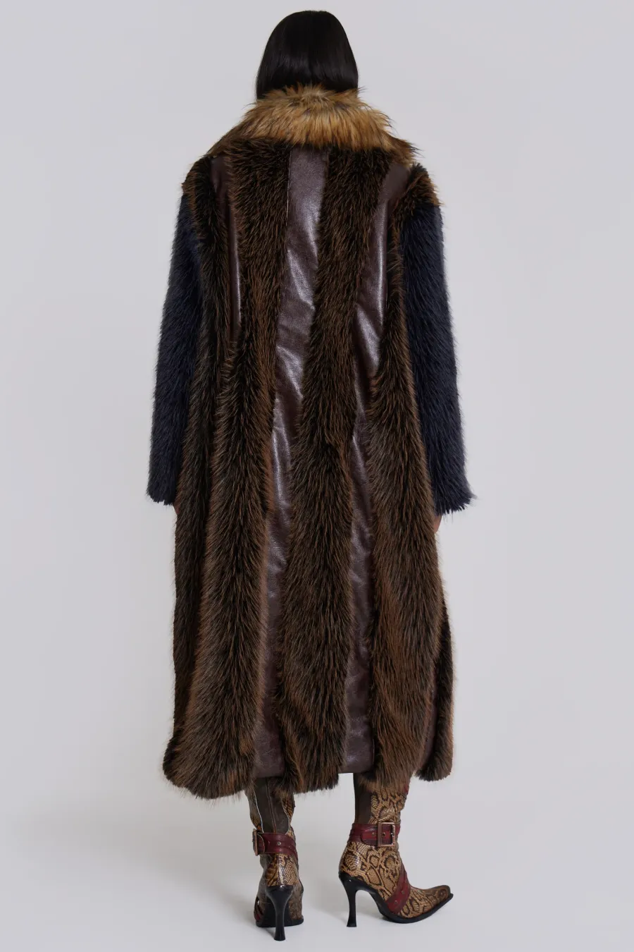 Jaded London *Agyness Faux Fur Coat