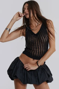 Jaded London Mini Skirts*Alexa Puffball Mini Skirt