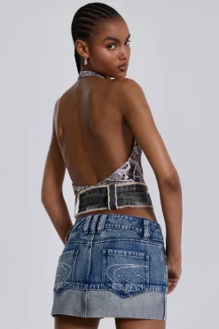 Jaded London Mini Skirts*Alexis Diamante Mini Skirt