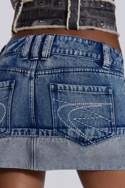 Jaded London Mini Skirts*Alexis Diamante Mini Skirt