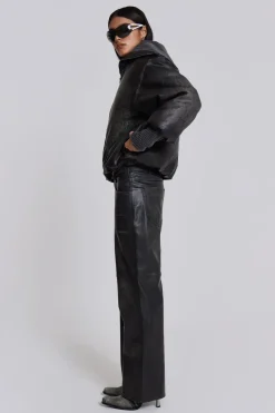 Jaded London *Alloy Vegan Leather Bomber Jacket