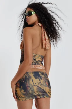 Jaded London New In Beach & Swimwear*Ammos Cut Out Mini Skirt