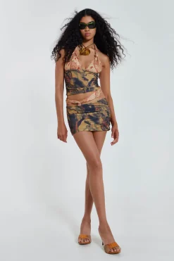 Jaded London *Ammos Cut Out Mini Skirt