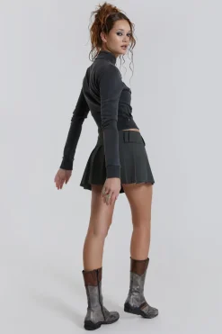 Jaded London Mini Skirts*Am:Pm Pleated Mini Skirt