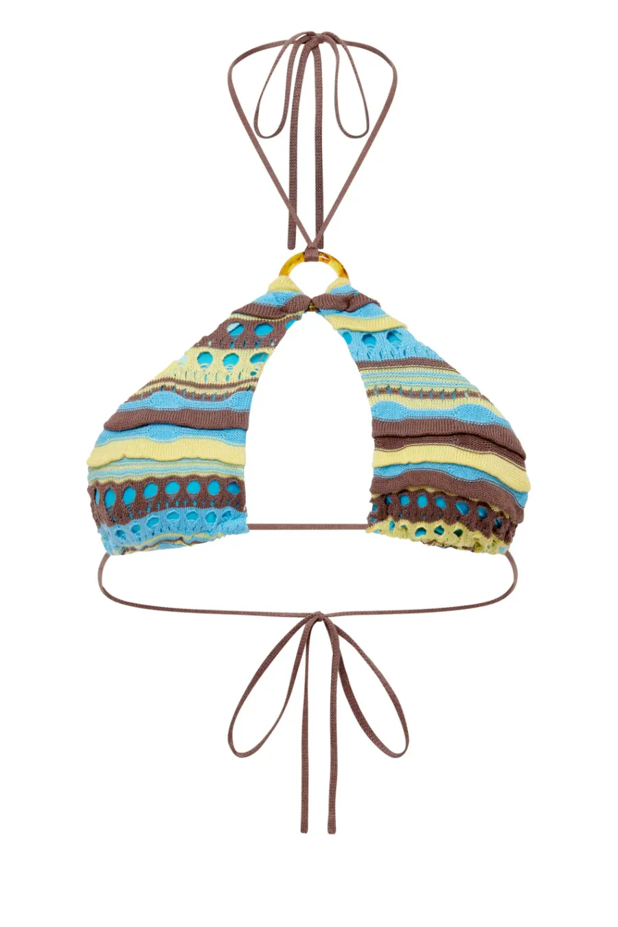 Jaded London New In Beach & Swimwear*Anahi Knitted Halter Bikini Top