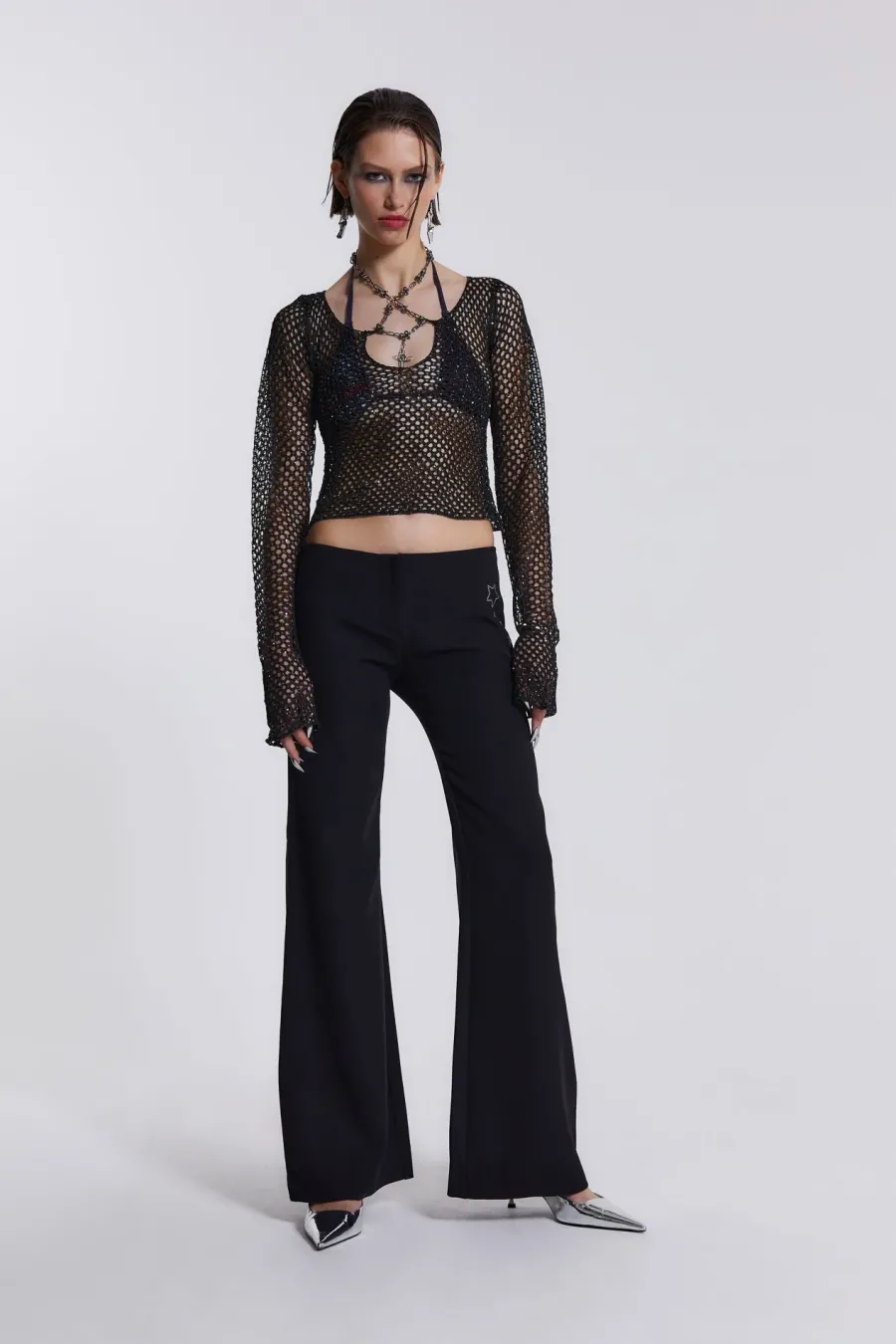 Jaded London Trousers*Anais Low Waist Trousers
