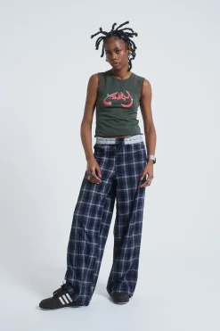 Jaded London Trousers*Aphex Checked Trousers