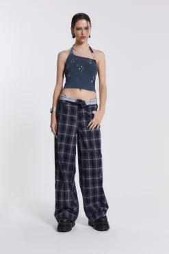 Jaded London Trousers*Aphex Checked Trousers