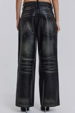 Jaded London *Ash Faux Leather Colossus