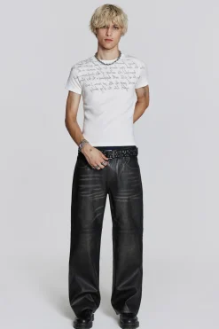 Jaded London Jeans*Ash Faux Leather Pants