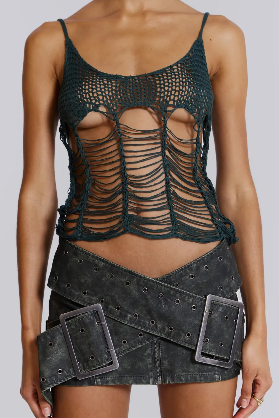 Jaded London *Assassin Micro Mini Skirt