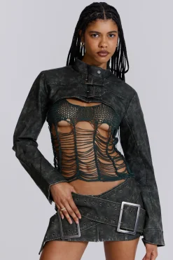 Jaded London *Assassin Micro Mini Skirt