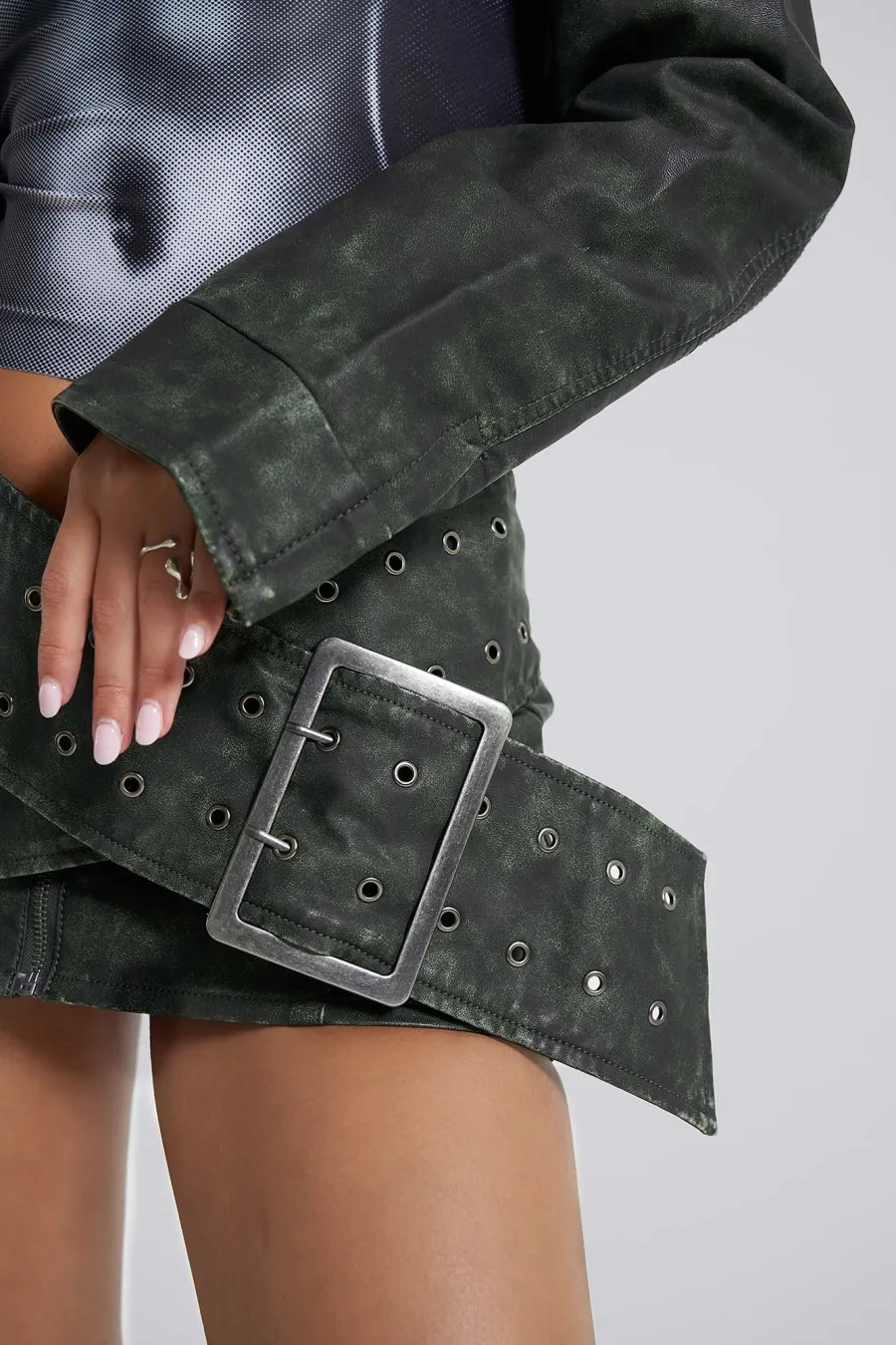 Jaded London *Assassin Micro Mini Skirt