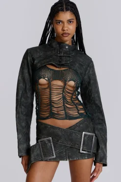 Jaded London *Assassin Micro Mini Skirt