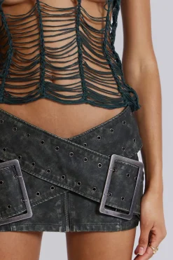 Jaded London *Assassin Micro Mini Skirt