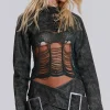 Jaded London *Assassin Ultra Cropped Jacket