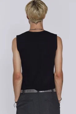 Jaded London Vests*Astora Rib Tank