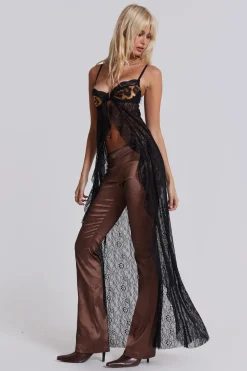Jaded London Crop Tops*Astoria Bralette Lace Top
