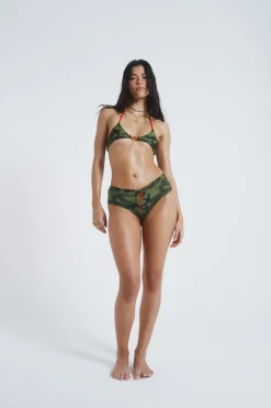 Jaded London Bikini Tops*Astro Camo Micro Triangle Bikini Top