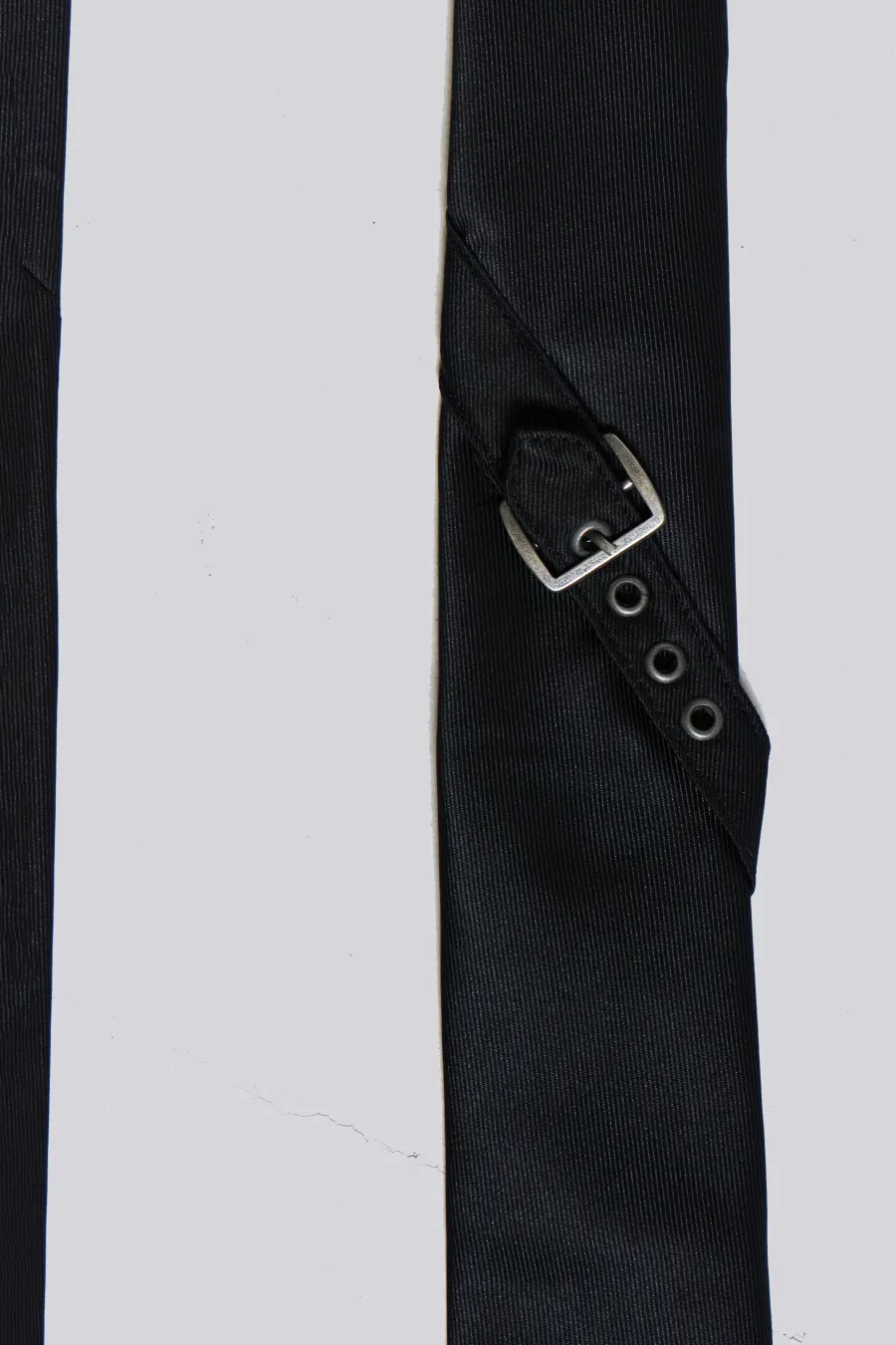 Jaded London *Black Buckle Tie
