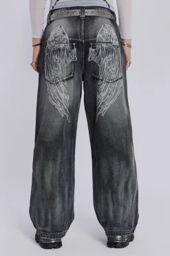 Jaded London Colossus Jeans*Black Ethereal Colossus Jeans