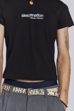 Jaded London T-Shirts*Black How Are You? Tee