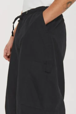 Jaded London Parachute Pants*Black Parachute Cargo Pants