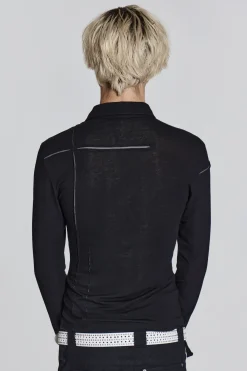 Jaded London Shirts*Black Rift Shirt