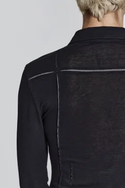 Jaded London Shirts*Black Rift Shirt