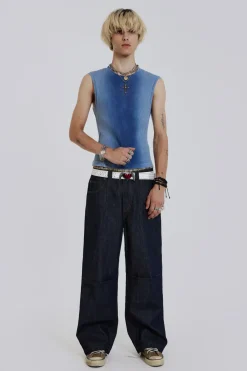 Jaded London Vests*Blue Glare Tank