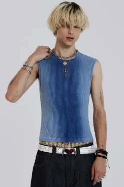Jaded London Vests*Blue Glare Tank