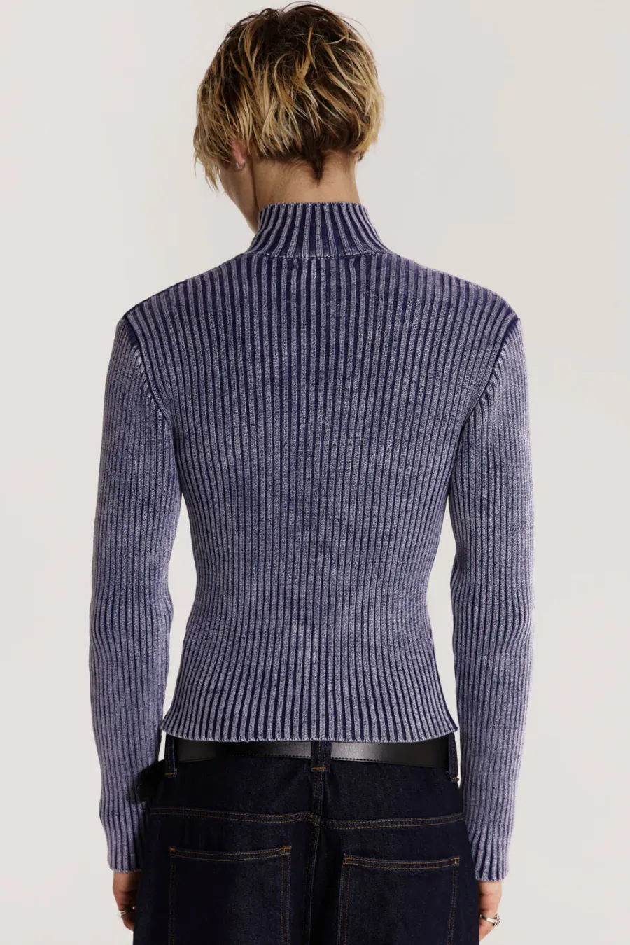 Jaded London *Blue Lucid Knit Track Top