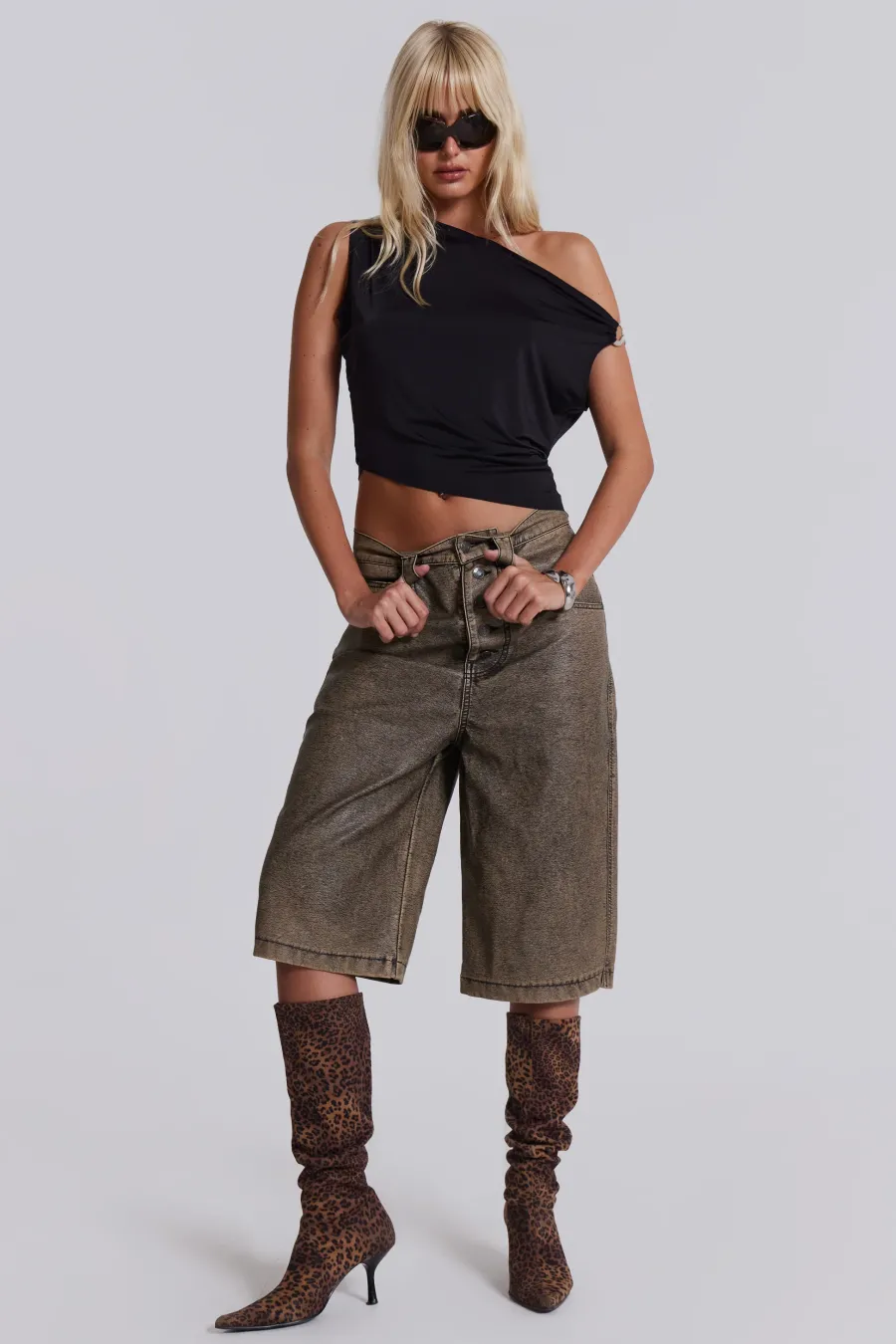 Jaded London Shorts & Jorts*Brecken Pu Jorts