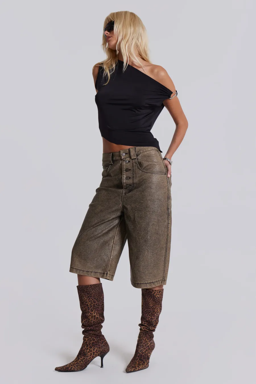 Jaded London Shorts & Jorts*Brecken Pu Jorts