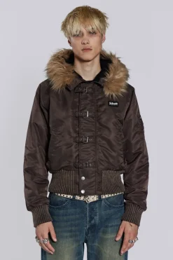 Jaded London *Brown Jet Jacket