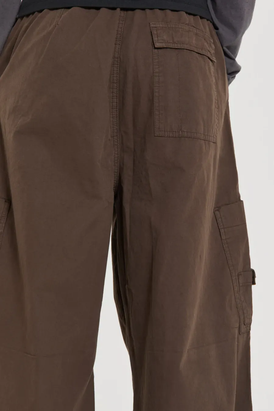 Jaded London Parachute Pants*Brown Parachute Cargo Pants