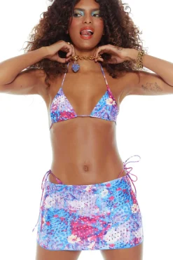 Jaded London Mini Skirts*Bubble Gum Micro Mini Skirt