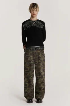 Jaded London Jeans*Camo Colossus Baggy Jeans