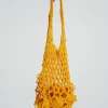 Jaded London Knitwear*Canary Knit Bag With Beaded Trim