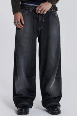 Jaded London Jeans*Contrast Stitch Skate Colossus Jeans