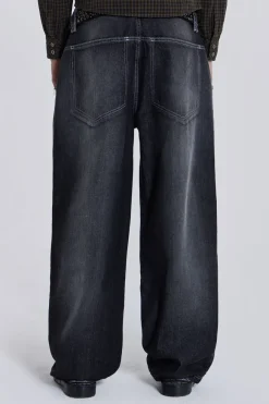 Jaded London Jeans*Contrast Stitch Skate Colossus Jeans