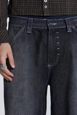 Jaded London Colossus Jeans*Contrast Stitch Skate Colossus Jeans