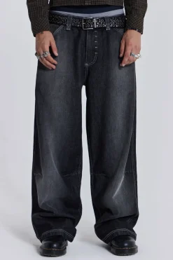 Jaded London Colossus Jeans*Contrast Stitch Skate Colossus Jeans