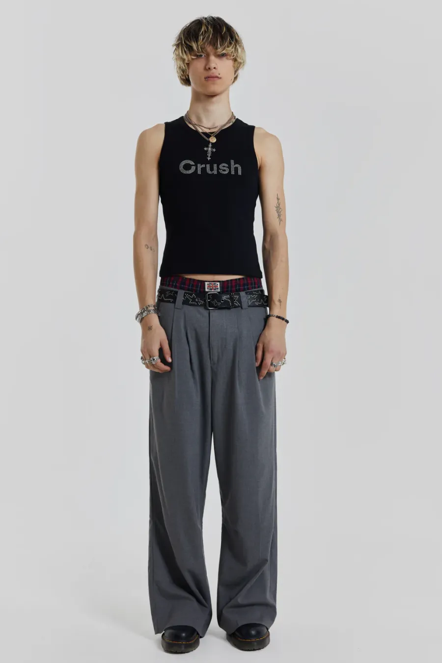 Jaded London Vests*Crush Vest