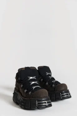 Jaded London *Decay Tower Ankle Boots
