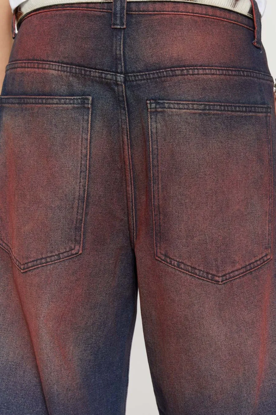Jaded London Colossus Jeans*Deep Red Colossus Jeans