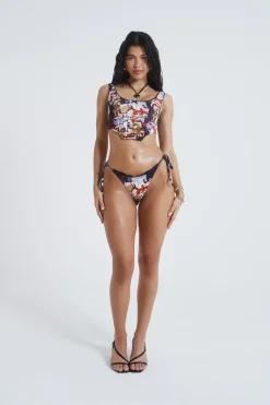 Jaded London Corsets*Dipped In Lace Corset Bikini Top