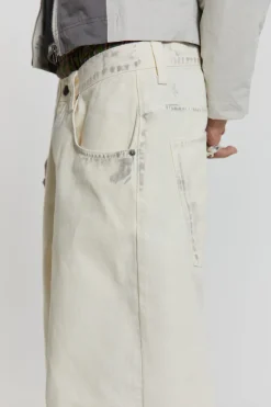 Jaded London Colossus Jeans*Dirty White Colossus Baggy Jeans